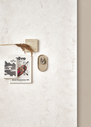 Aurora Almond, HIMACS - Solid Surface Countertops | LX Hausys US